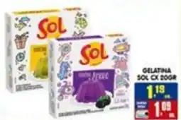 Higa's Supermercado Gelatina sol cx 200gr oferta