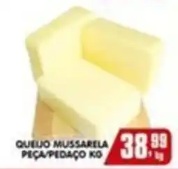 Higa's Supermercado Queijo mussarela peça/pedaco kg oferta