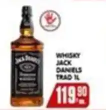 Higa's Supermercado Whisky jack daniels trad 1l oferta