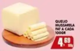 Higa's Supermercado Queijo mussarela fat a cada 1000g oferta