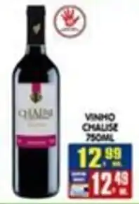 Higa's Supermercado vinho chalise oferta