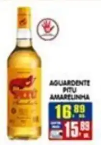 Higa's Supermercado Aguardente Pitu Amarelinha oferta