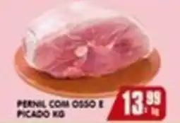 Higa's Supermercado Pernil com osso e picado kg oferta