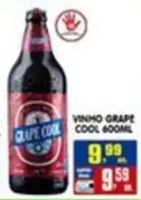 Higa's Supermercado vinho grape cool oferta