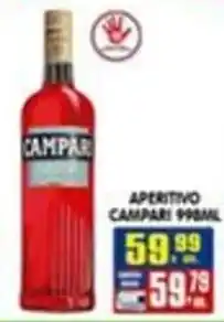 Higa's Supermercado Aperitivo campari 990ml oferta