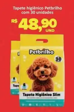 Paulistão Supermercados Tapete higiênico petbrilho oferta