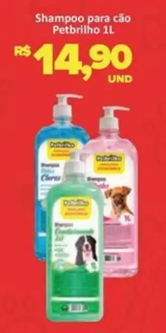 Shampoo para cão Petbrilho
