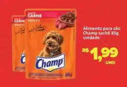 Paulistão Supermercados Alimento para cão champ sachê oferta