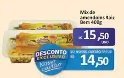 Paulistão Supermercados Mix de amendoin Raiz Bem oferta