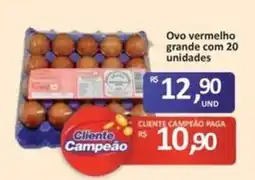 Paulistão Supermercados Ovo vermelho grande oferta