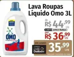 Supermercado Dalben Lava Roupas Líquido Omo 3L oferta