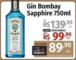 Supermercado Dalben Gin Bombay Sapphire oferta