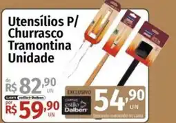 Supermercado Dalben Utensílios p/ churrasco tramontina unidade oferta