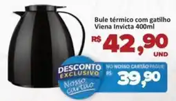 Paulistão Supermercados Bule térmico com gatilho viena invicta oferta