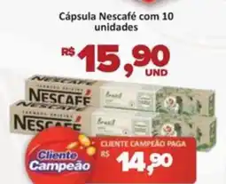 Paulistão Supermercados Cápsula Nescafé oferta