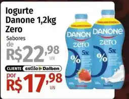 Supermercado Dalben logurte danone zero oferta