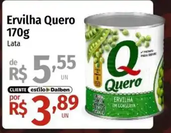 Supermercado Dalben Ervilha quero oferta