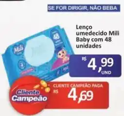 Paulistão Supermercados Lenço umedecido Mili Baby oferta