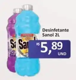 Paulistão Supermercados Desinfetante Sanol oferta