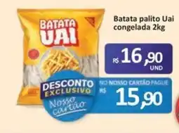 Paulistão Supermercados Batata palito Uai oferta