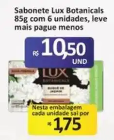Paulistão Supermercados Sabonete lux botanicals oferta