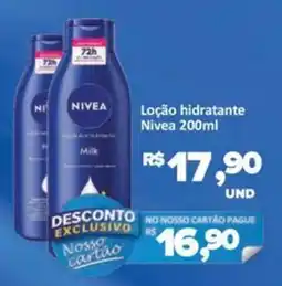 Paulistão Supermercados Loção hidratante nivea oferta