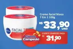 Paulistão Supermercados Creme facial nivea oferta