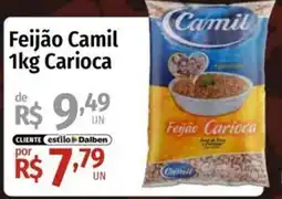 Supermercado Dalben Feijão Camil Carioca oferta