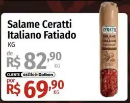 Supermercado Dalben Salame Ceratti Italiano Fatiado oferta