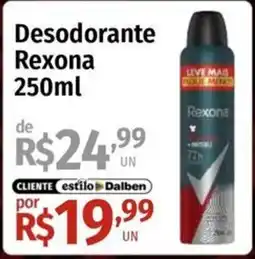 Supermercado Dalben Desodorante rexona oferta