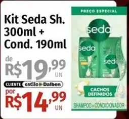 Supermercado Dalben Kit Seda Sh. oferta