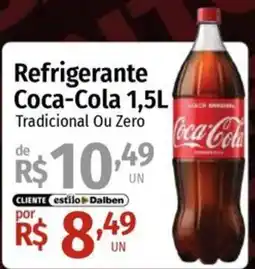 Supermercado Dalben Refrigerante Coca-Cola 1,5L Tradicional Ou Zero oferta