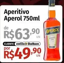 Supermercado Dalben Aperitivo aperol oferta