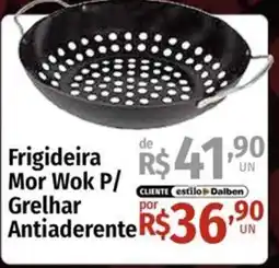Supermercado Dalben Frigideira Mor Wok P/ Grelhar Antiaderente oferta