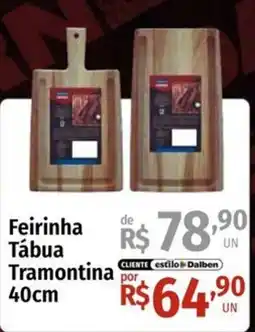 Supermercado Dalben Feirinha Tábua Tramontina oferta