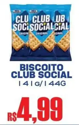 Supermercado Vitorino Biscoito club social oferta