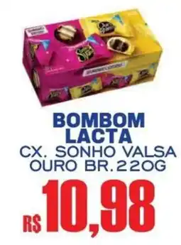 Supermercado Vitorino Bombom lacta oferta