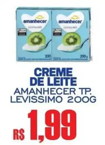 Creme de leite amanhecer tp. leviSSimo
