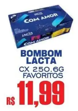 Supermercado Vitorino bombom lacta favoritos oferta
