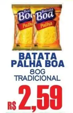 Supermercado Vitorino batata palha boa tradicional oferta