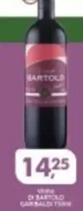 Supermercados Nori Vinho di bartolo garnacha tinto oferta