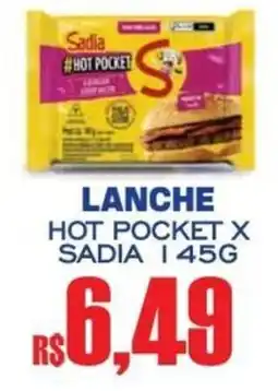 Supermercado Vitorino Lanche hot pocket x sadia oferta