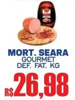 Supermercado Vitorino mort. seara gourmet def. fat. kg oferta