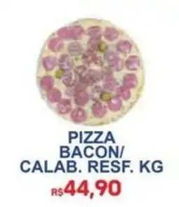 Supermercado Vitorino pizza bacon/ calab. resf. kg oferta
