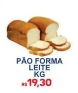 Supermercado Vitorino pão forma leite oferta