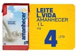 Supermercado Vitorino Leite l.vida amanhecer oferta