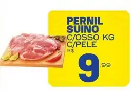Supermercado Vitorino pernil suino oferta