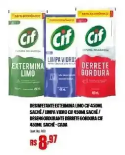 Bistek Supermercados Desinfetante extermina limo cif oferta