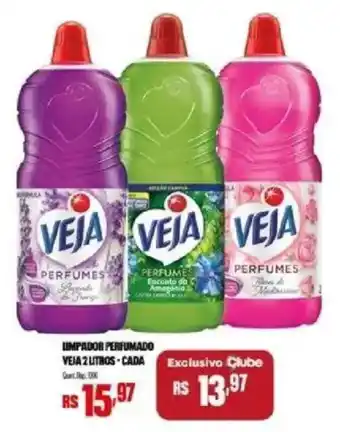 Limpador perfumado veja 2 litros