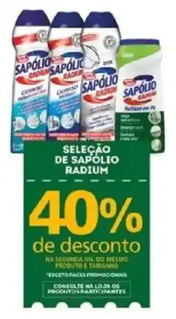 Bistek Supermercados seleção de sapólio radium oferta